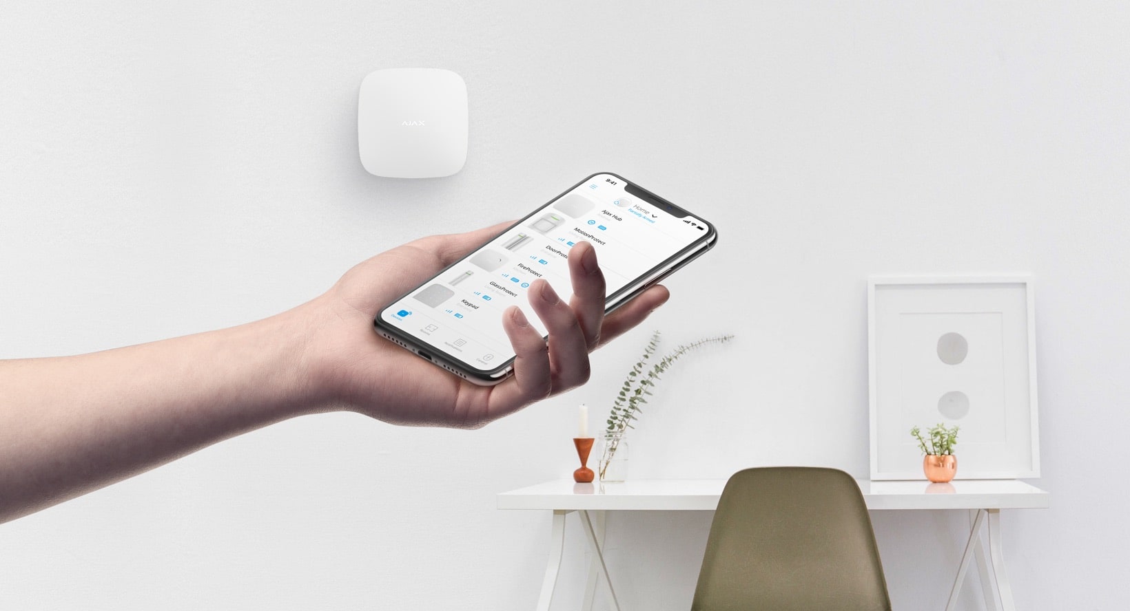 AJAX Alarmanlage - Office